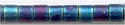 DBS-0325 - Matte Metallic Blue Iris  15° Delica cylinder