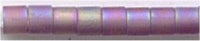 DBS-0869 - Matte Transparent Mauve AB  15° Delica cylinder
