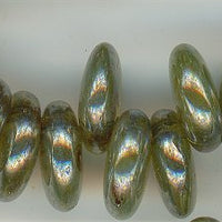 dl2-65455 Ultra Luster Green 6mm Lentil (50)