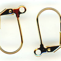 lew-01 Lever Back Earwire Gold