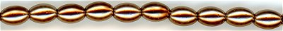 op-014 4x6mm Oval Pearl Golden Bronse (25)