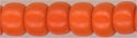 6-0406  Opaque Orange  6° Seed bead