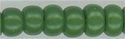 6-0411  Opaque Green  6° Seed bead