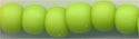 6-0416-f   Matte Opaque Chartreuse 6° Seed bead
