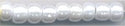 6-0420  White Pearl Ceylon 6° Seed bead