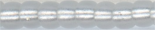 8-0001-f  Matte Silver Lined Crystal  8° Seed bead