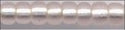 8-0023-f  Matte Silver Lined Light Blush  8° Seed bead