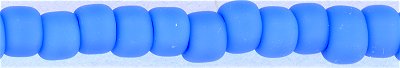 8-004   8-lft  Matte Opaque Periwinkle  8° Seed bead