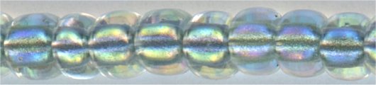 8-0263   Sea Foam Lined Crystal  8° Seed bead