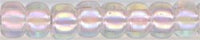 8-0272  Pink Lined Crystal ABD 8° Seed bead