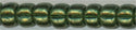 8-0306   Olive Gold Luster  8° Seed bead