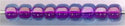 8-0352  Fuchsia Lined Purple Luster  8° Seed bead
