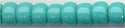 8-0412  Opaque Turquoise Green  8° Seed bead