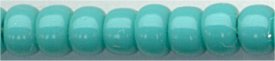 8-0412  Opaque Turquoise Green  8° Seed bead