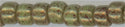 8-1209-t  Marbled Gold Blush  8° Seed bead