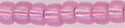 8-2107-pft    Permanent Finish Silver Lined Milky Electric Pink 8° Seed bead