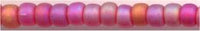 11-0141-fr    Matte Transparent Ruby AB  11° Seed bead