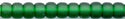 11-0156-f   Matte Transparent Dark Emerald  11° Seed bead
