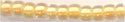 11-0202  Color Lined Yellow  11° Seed bead