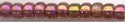 11-0301  Dark Topaz Rainbow Gold Luster  11° Seed bead