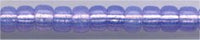 11-0649  Dyed Violet Silver Lined Alabaster  11° Seed bead