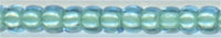 11-0954-t  Inside Color Aqua/Blue  11° Seed bead