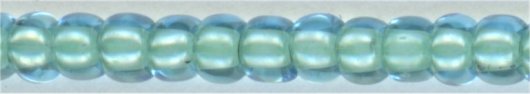 11-0954-t  Inside Color Aqua/Blue  11° Seed bead
