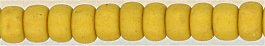 11-1233   Matte Opaque Mustard   11° Seed bead