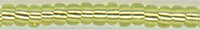 15-0014  Silver Lined Chartreuse   15° Seed bead