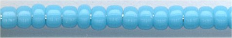 15-0413  Opaque Turquoise Blue   15° Seed bead