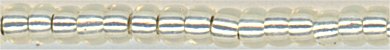 15-0577  Gilt Lined Opal   15° Seed bead