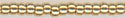 15-1053  Galvanized Yellow Gold   15° Seed bead