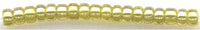 15-1889  Transparent Golden Olive Luster   15° Seed bead