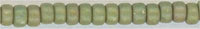 15-2033   Matte Opaque Olive Luster   15° Seed bead