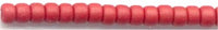 15-2040  Matte Metallic Brick Red   15° Seed bead