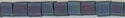 sb2-0705 2mm Cube - Matte Raku Blue/Plum Iris (3 inch tube)