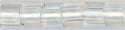 TF-0981 Toho Triangle 11 TF-0981 Inside Color White Crystal (3 inch tube)