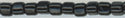 tr10-0401         Miyuki Size 10 Triangle -  Black 3 inch tube