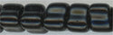 tr5-0401       Miyuki Size 5 Triangle -  Black (3 inch tube)