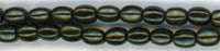 hop-007 Hunter Green 6-sided Pellet Pearl (4x6 mm)