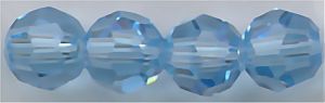 5000_6_002 ROUND 6mm Swarovski - Aquamarine (10 crystals)
