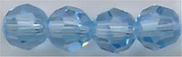 5000_4_002 ROUND 4mm Swarovski - Aquamarine (10 crystals)