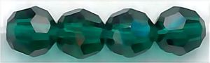 5000_5_008 ROUND 5mm Swarovski - Emerald (10 crystals)