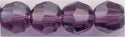 5000_4_024 ROUND 4mm Swarovski - Amethyst (10 crystals)