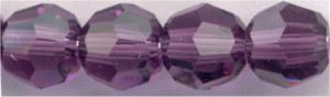 5000_4_024 ROUND 4mm Swarovski - Amethyst (10 crystals)
