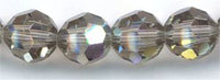 5000_6_029 ROUND 6mm Swarovski - Black Diamond AB (10 crystals)