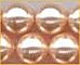 SP12-009 Pearl 12mm Swarovski - Peach Pearls (pack of 2)