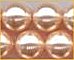 SP12-009 Pearl 12mm Swarovski - Peach Pearls (pack of 2)