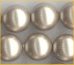 SP12-013 Pearl 12mm Swarovski - Platinum Pearls (pack of 2)