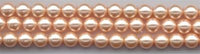 SP6-009 Pearl 6mm Swarovski - Peach Pearls (strand of 25)